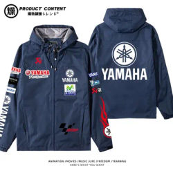 Yamaha Motorcycle Fleet High-end Hooded Top Men's and Women's Spring and Autumn Assault Jacket Jacket Jacket