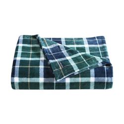 Northsail Plaid Navy Twin Blanket
