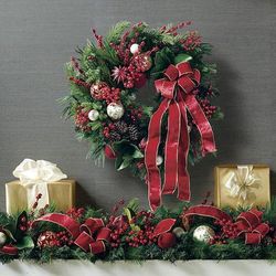 Vintage Christmas Greenery Collection - 6' Garland - Frontgate