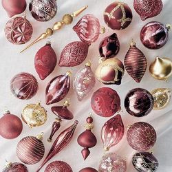 Merry Merlot Ornament Collection - 40-piece Ornament Collection - Frontgate