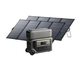 Anker SOLIX F3000 + Expansion Battery + 2× 400W Portable Solar Panel