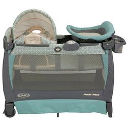 Graco Pack 'n Play Playard with Cuddle Cove Rocking Seat - Winslet