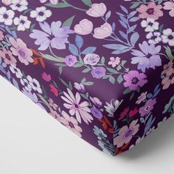 Violet Meadow Fitted Crib Sheet - S