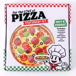 Pizza Carton Stationery Set