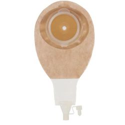 SenSura Post Op Ostomy Pouch One-Piece System 12-1/4 Inch Length Flat, Trim to Fit 3/8 to 3 Inch Stoma Drainable (913491_EA)