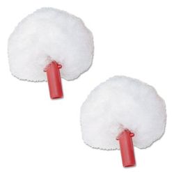 Unger BSRHR ErgoToilet Bowl Brush Replacement Swab Head, White UNGBSRHR