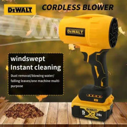 Dewalt 30000RPM Brush Air Hair Dryer Wireless Turbo Fan Handheld Violent Fan Dryer 20V Rechargeable Dust Removal Tool