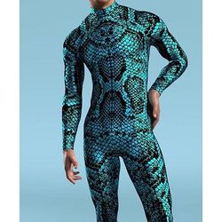 Costume di Carnevale Tuta Intera Costumi zentai con motivi Costume Cosplay Body Stampa Costume Sexy Halloween Per uomo Per donna Ragazzi Costume per Feste Performance Mascherata Bambini Adulti