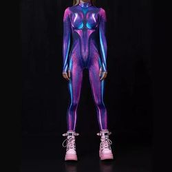 Costume di Carnevale Tuta Intera Costumi zentai con motivi Costume Cosplay Body Stampa Costume Sexy Halloween Per uomo Per donna Ragazzi Costume per Feste Performance Mascherata Bambini Adulti