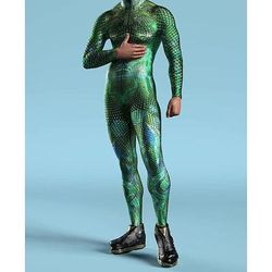 Costume di Carnevale Tuta Intera Costumi zentai con motivi Costume Cosplay Body Stampa Costume Sexy Halloween Per uomo Per donna Costume per Feste Performance Mascherata Adulti
