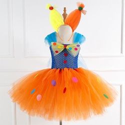 Joker Clown Pomni Halloween Outfit Costume Circo Carnevale Costume Cosplay Bambini Ragazze Carnevale Mardi Gras Spettacolo Festa Palcoscenico Costumi di Halloween Travestimento Facile