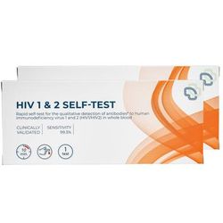 The Tester - Autotest HIV 2-confezioni Test per MST- da casa 2 St