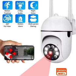 1080P HD PTZ Wireless IP Camera 2.4G WIFI Outdoor Night Vision Waterproof Security CCTV Surveillance Cam with Audio