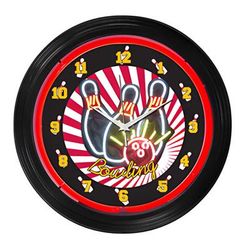 Neonetics 15-Inch Bowling Neon Clock