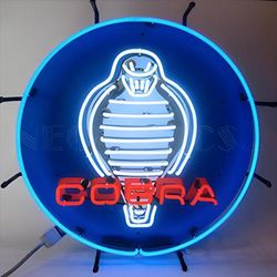 Neonetics Ford Cobra 24-Inch Neon Sign