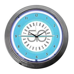 Neonetics 15-Inch Ford Thunderbird Neon Clock