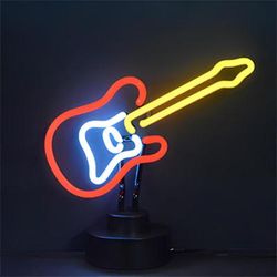 Neonetics Electric Guitar Neon Sculpture