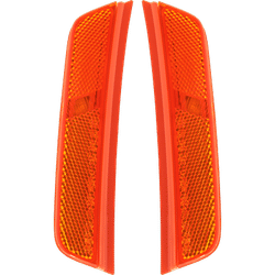 Replacement Side Marker Amber Lens, Front, Driver & Passenger Side, 1-year unlimited-mileage warranty SET-RJ10450003AQ