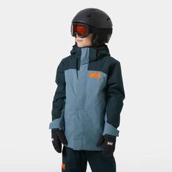Helly Hansen Junior Level Insulated Ski Jacket Navy 164/14
