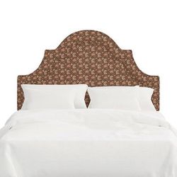 Vanessa Headboard - Notched Arch, Notched Arch/Floral Sunset, King - Grandin Road