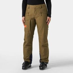 Helly Hansen Women’s Powderqueen Ski Trousers Brown M