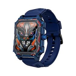 LOKMAT OCEAN MAX Orologio intelligente 1.96 pollice Orologio da Corsa Fitness Smartwatch Bluetooth Contapassi Promemoria chiamata Localizzatore di attività Compatibile con Android iOS Da donna Da uomo
