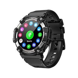 LOKMAT ATTACK 2 PRO Orologio intelligente 1.39 pollice Orologio da Corsa Fitness Smartwatch Bluetooth Contapassi Promemoria chiamata Monitoraggio del sonno Compatibile con Android iOS Da donna Da uomo