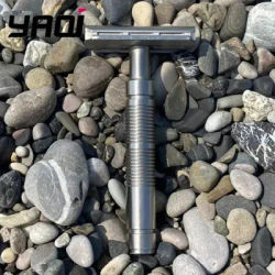 Yaqi 316 Stainless Steel Men Safety Razor Handle Men Shaving Products