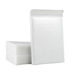 50pcs 18x23/20x25cm white Bubble Mailers Packaging Bags to Pack Products Delivery Package Shipping Envelope Mailer
