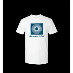 Vtg Galaxie 500 Band Short Sleeve Cotton White All Size Unisex Shirt