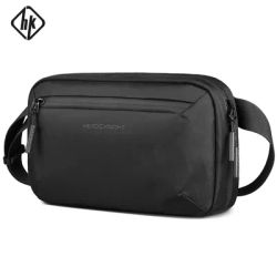 HK Ultra-light Crossbody Sling Bag Man Waterproof X-Pac Fabric Men's Shoulder Bag Outdoor Travel Phone Pouch for Hiking Trekking