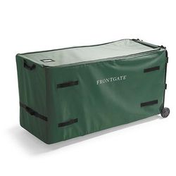 Oversized Canvas Rolling Tree Storage Bag - Frontgate - Holiday Storage