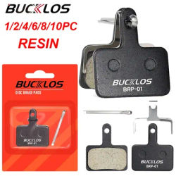 BUCKLOS Resin Bicycle Brakes Pad Bike Hydraulic Disc Brake Pad 1/2/4/6/8/10PC Road MTB Cycling Brake Pads For Shimano B01S