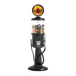 Roadside Relics Pennzoil Retro Gas Pump Replica Mini Gravity Feed Gumball Machine