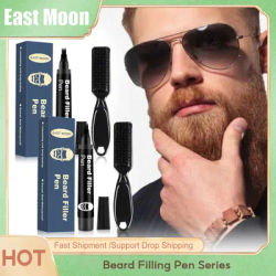 Beard Filling Pen Series Waterproof Non Irritating Lasting Repair Daily Dyeing Keep Shaping Portable Man Moustache Coloring Pens