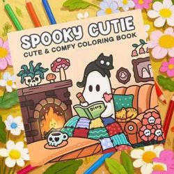 Spooky Cutie Coloring book: Adorable and Creepy Creatures Showcasing in a Cozy Hygge Moment, Perfect for Relaxation