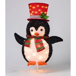 Pre-Lit Pop-Up Figures by BrylaneHome in Penguin