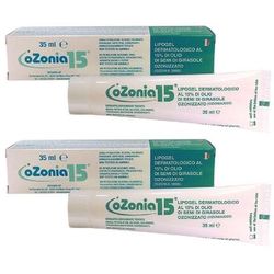 Ozonia 15® Lipogel all'Olio Ozonizzato Set da 2 2x35 ml Gel