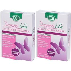 ESI Donna Life Circolazione Gambe Set da 2 2x30 pz Capsule a rilascio