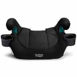 Britax UpNGo Click Backless Booster with Rigid LATCH - Raven Black