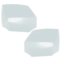 JC Whitney Door Glass, Rear, Driver & Passenger Side, 1-year unlimited-mileage warranty SET-JRF48130003