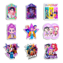 K P Girl Group D H W Movie Resin Planar Transparent Acrylic Transparent Glitter For DIY Phone Case Hair Bow 10 Pieces/lot