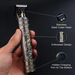 Electric Vintage Shaver Barber Cordless Hair Cutting Machine USB Charging Hair Trimmer Portable Hair Clipper Suitable For Men