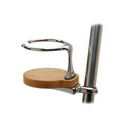 Edson Marine Clamp-On Drink Holder - Single - Teak 878TK-1-125