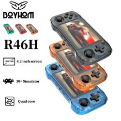 MAX 128G 29K Game 4.2 inch HD IPS Screen Classic Game Consoles R46H Retro Handheld Console Portable Video Player Best Gift