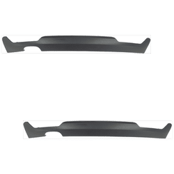 Replacement Bumper Trim Primed, Rear, Driver & Passenger Side, 1-year unlimited-mileage warranty SET-REPB763522-2