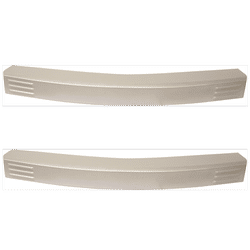 Replacement Bumper Trim Primed, Front, Driver & Passenger Side, 1-year unlimited-mileage warranty SET-REPJ015901-2