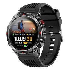 ht37 smartwatch da 1,46 pollici smartwatch militare bluetooth chiamata smartwatch gps integrato bussola barometrica altimetro 3atm smartwatch sportivi impermeabili