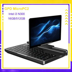 GPD MicroPC2 Industry Laptop 7Inches Mini Intel i3 N300 16GB/512GB Windows 11 Portable Laptop Computer Notebook for Business