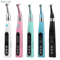 10 Programs Wireless Dental Endo Motor 16:1 Reduction Contra Angle Endodontic Treatment Root Canal Therapy